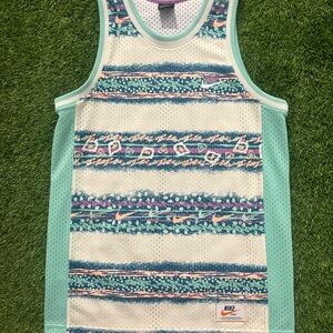 Nike Stories Striped Retro Tank Top Size Medium